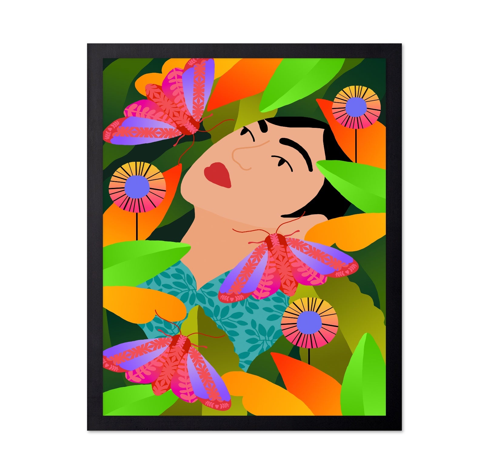 Floral Dream Portrait No1