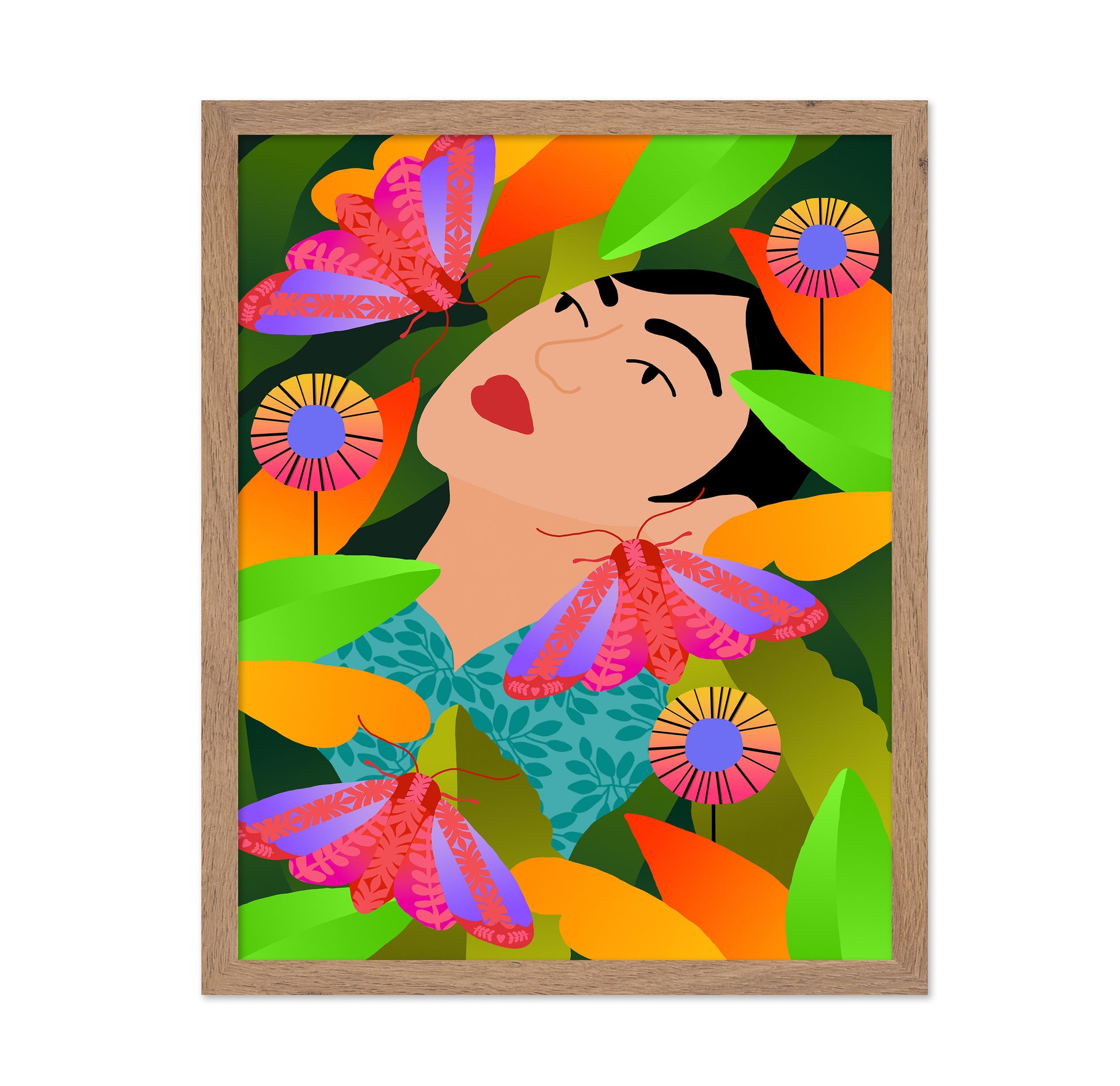 Floral Dream Portrait No1