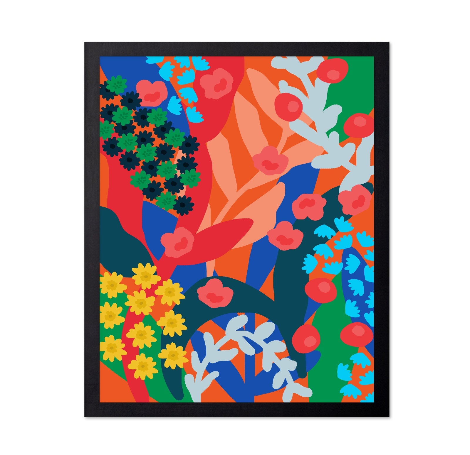 Bold Floral Layers No1