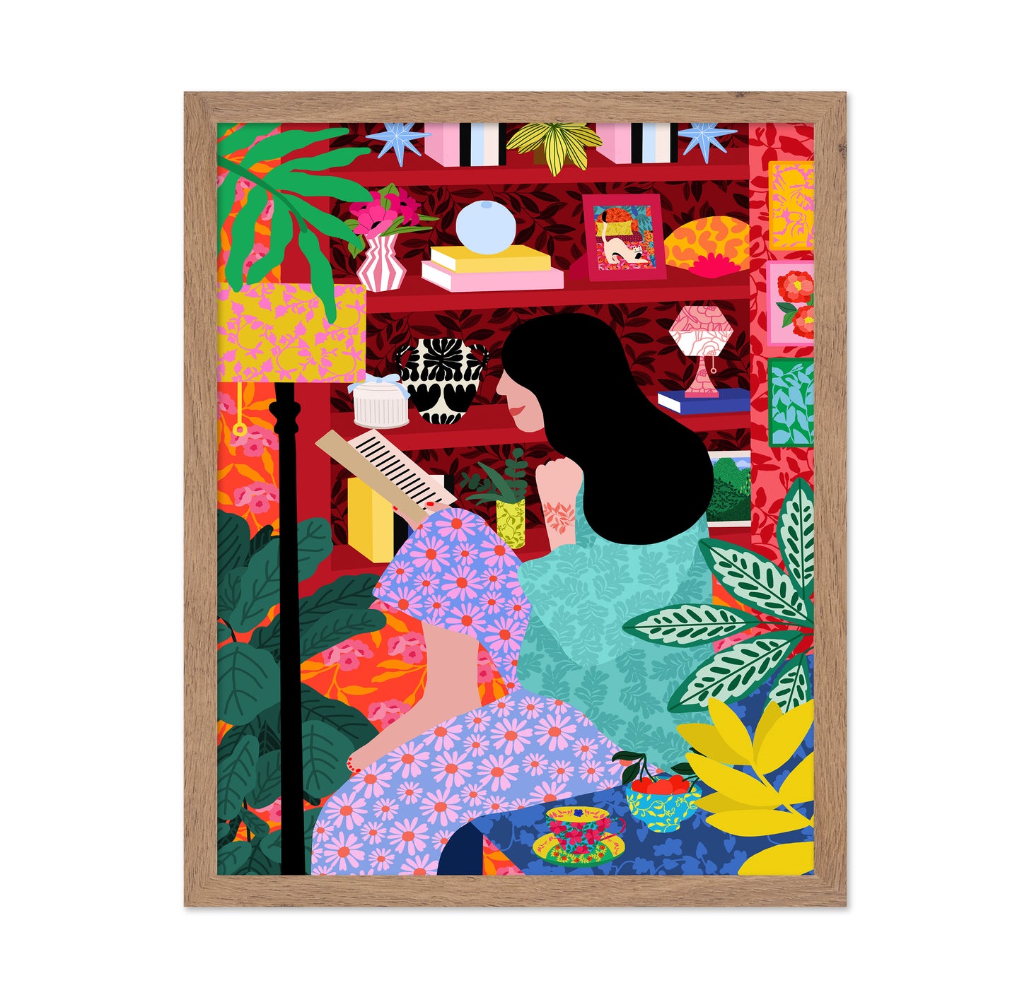 Cozy Reading Girl