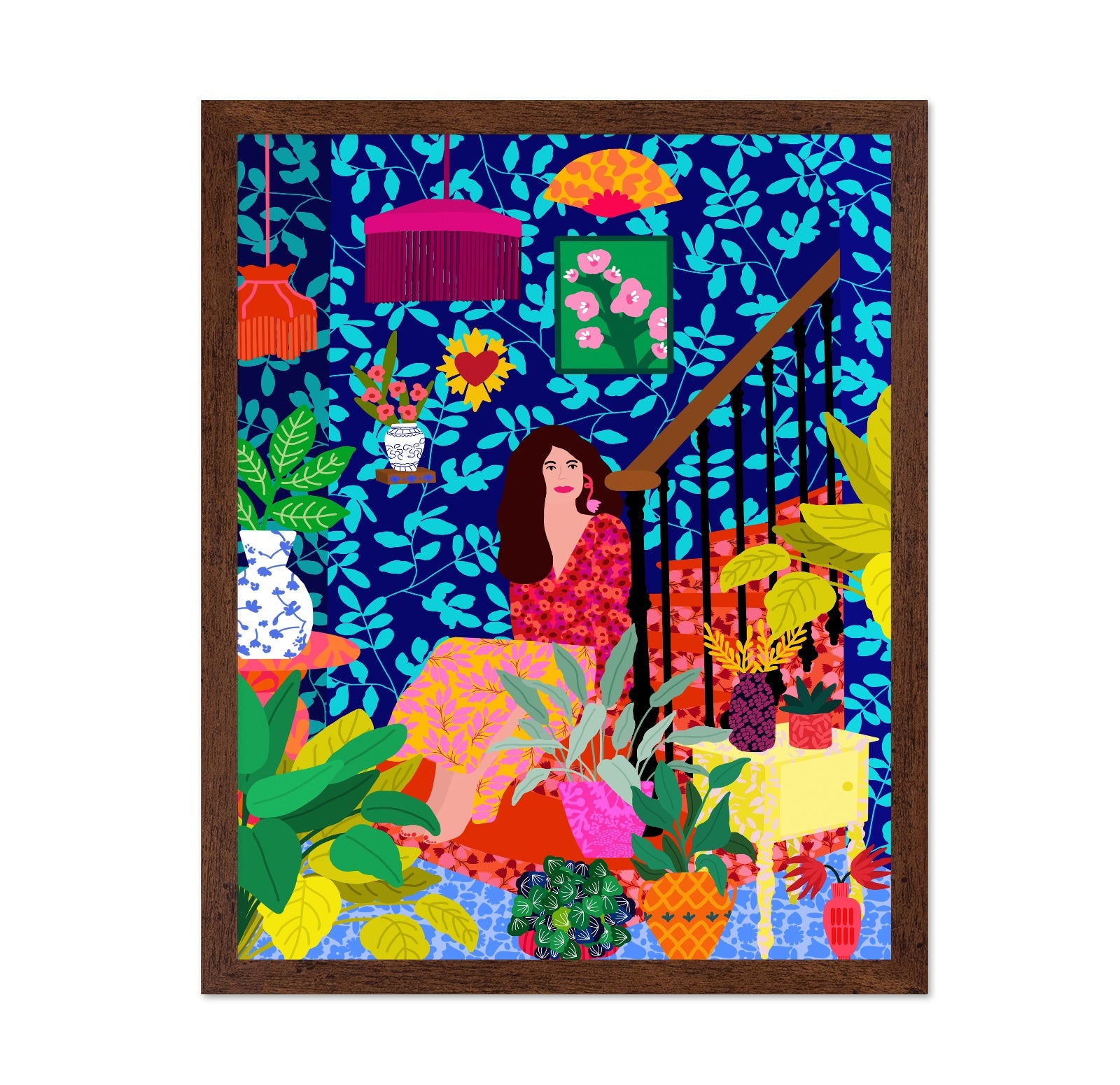 Staircase Lounge Girl