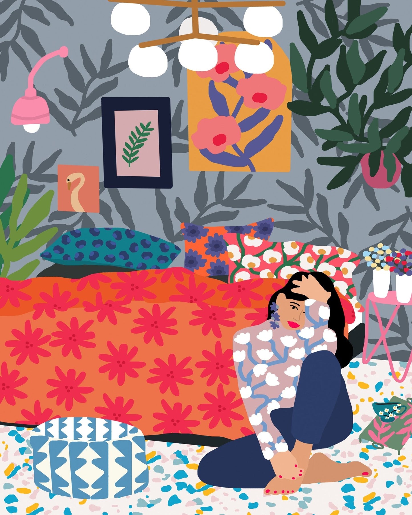 Cozy Bedroom Moment