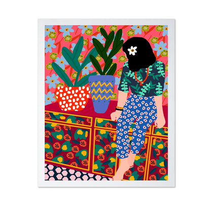 Tropical Pattern Girl