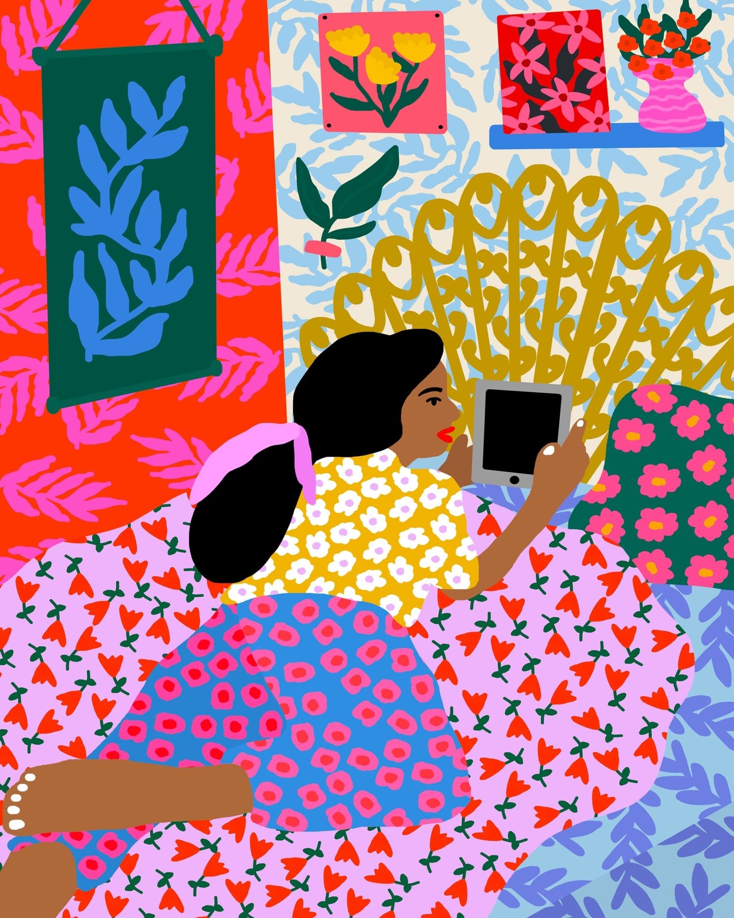 Girl With Tablet