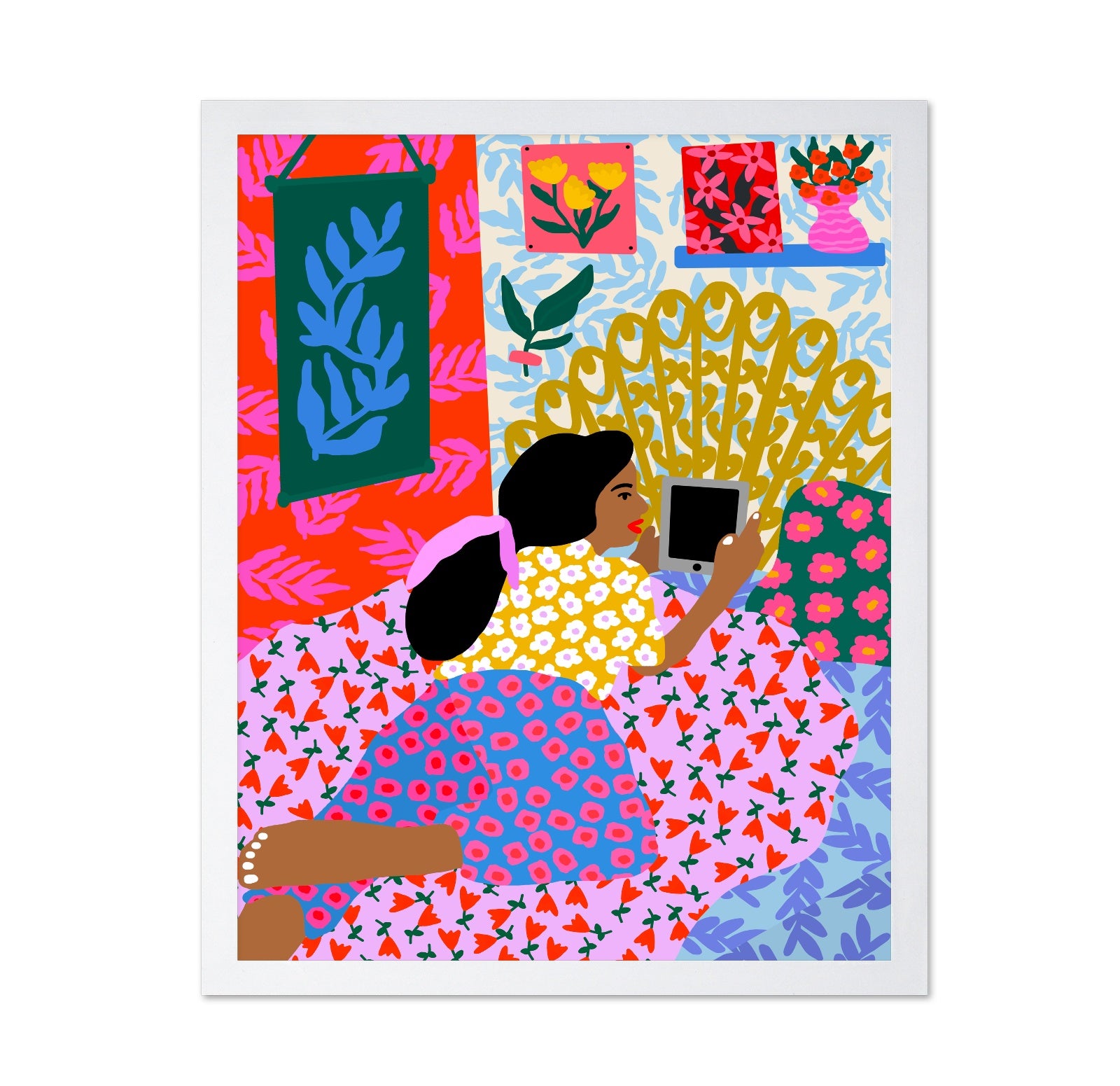 Girl With Tablet