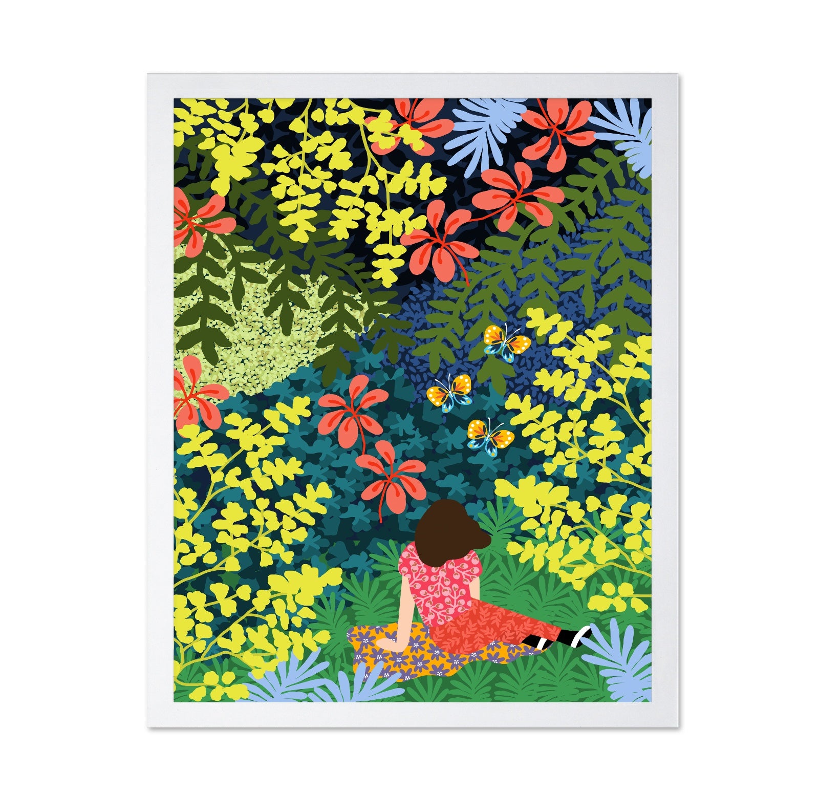 Forest Picnic Girl