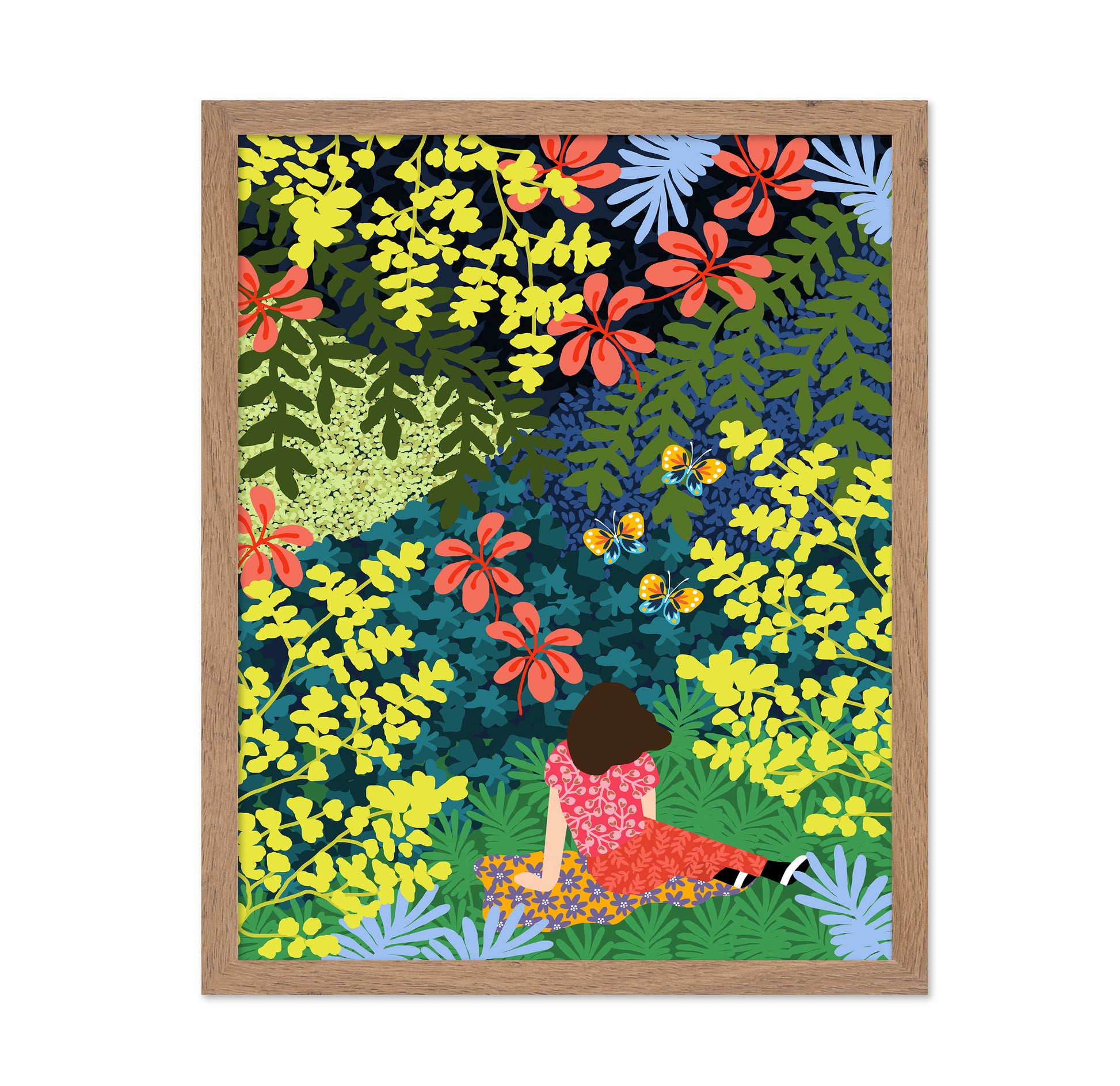 Forest Picnic Girl