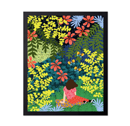 Forest Picnic Girl