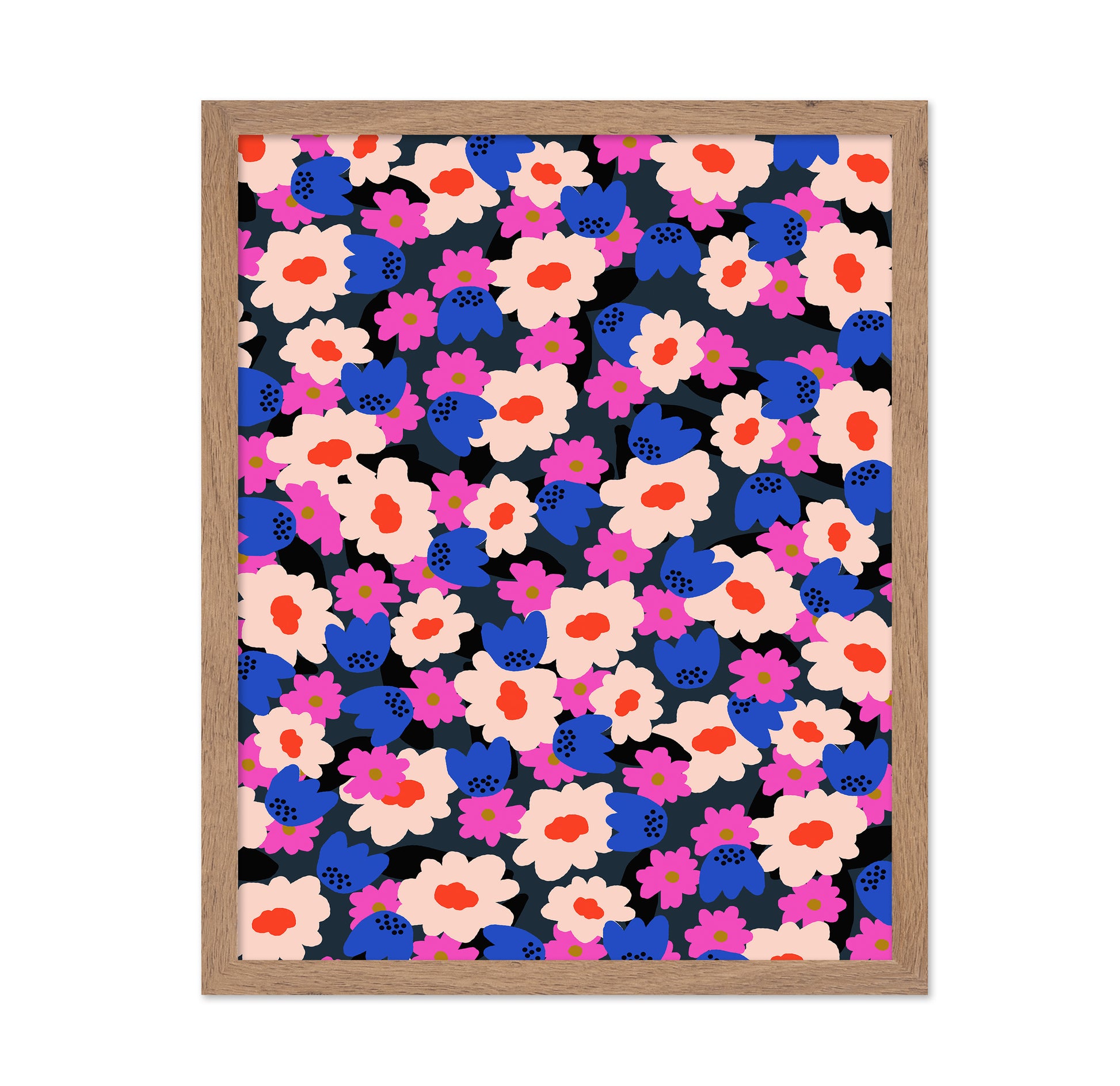 Floral Night Pattern