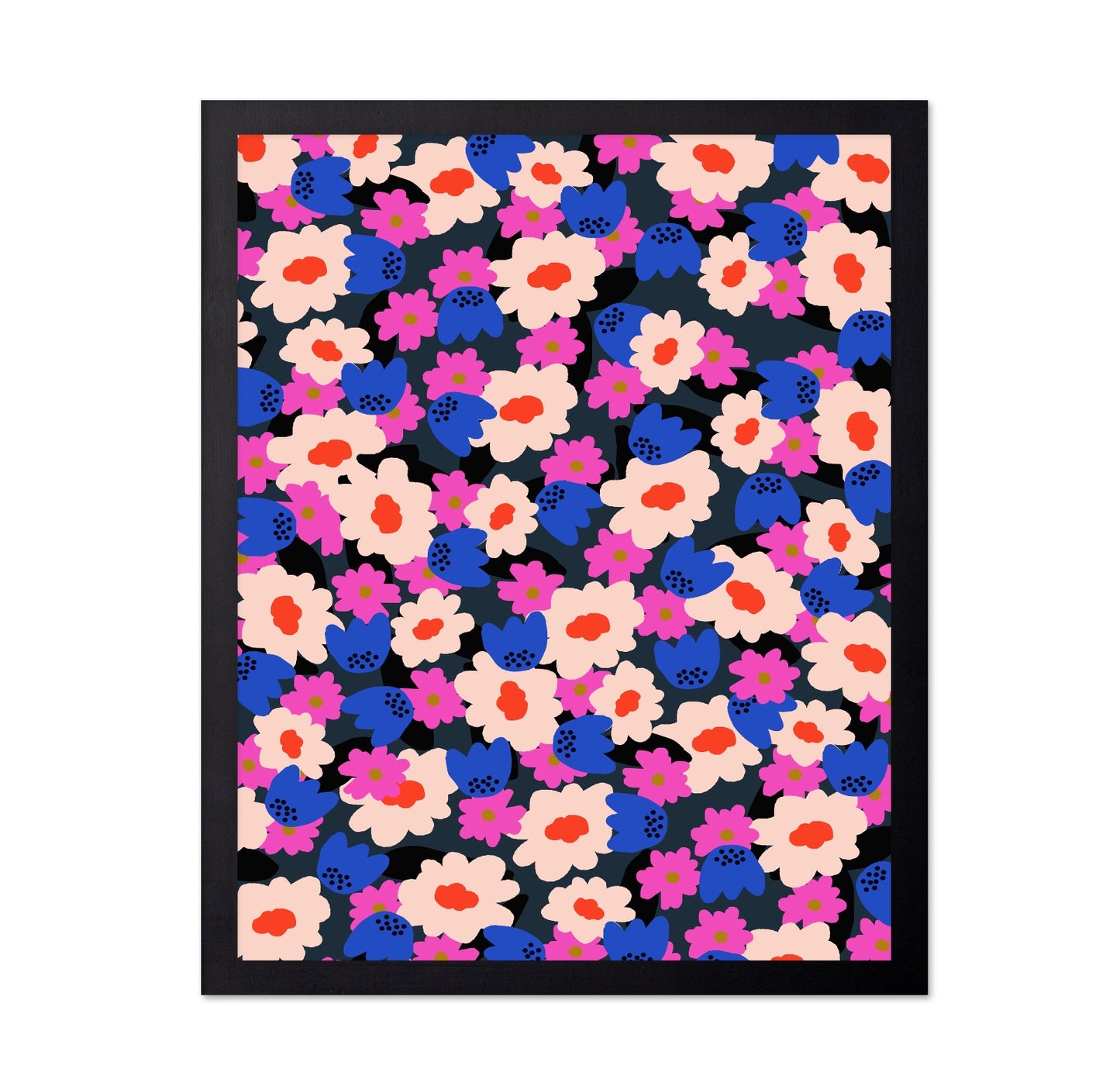Floral Night Pattern