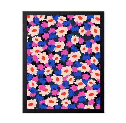 Floral Night Pattern