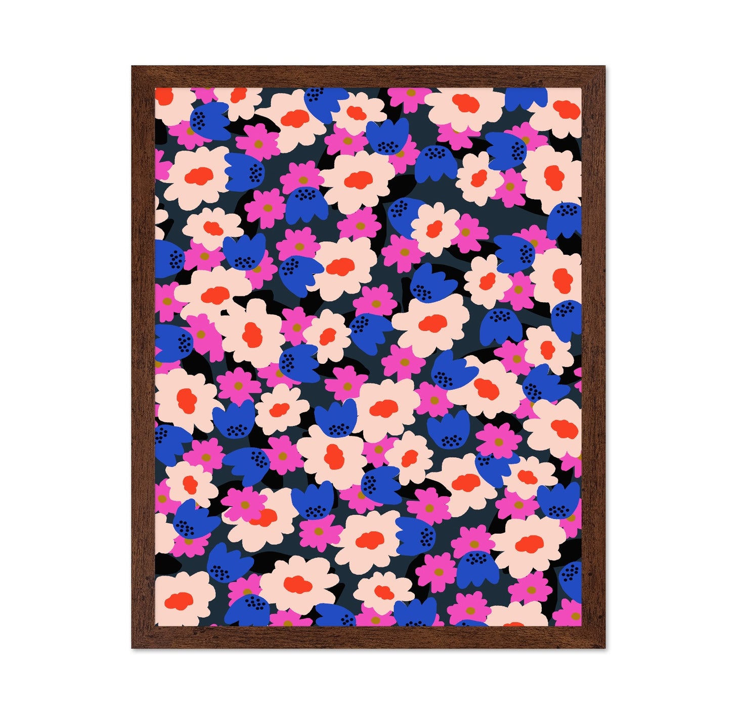 Floral Night Pattern