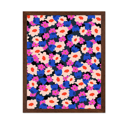 Floral Night Pattern