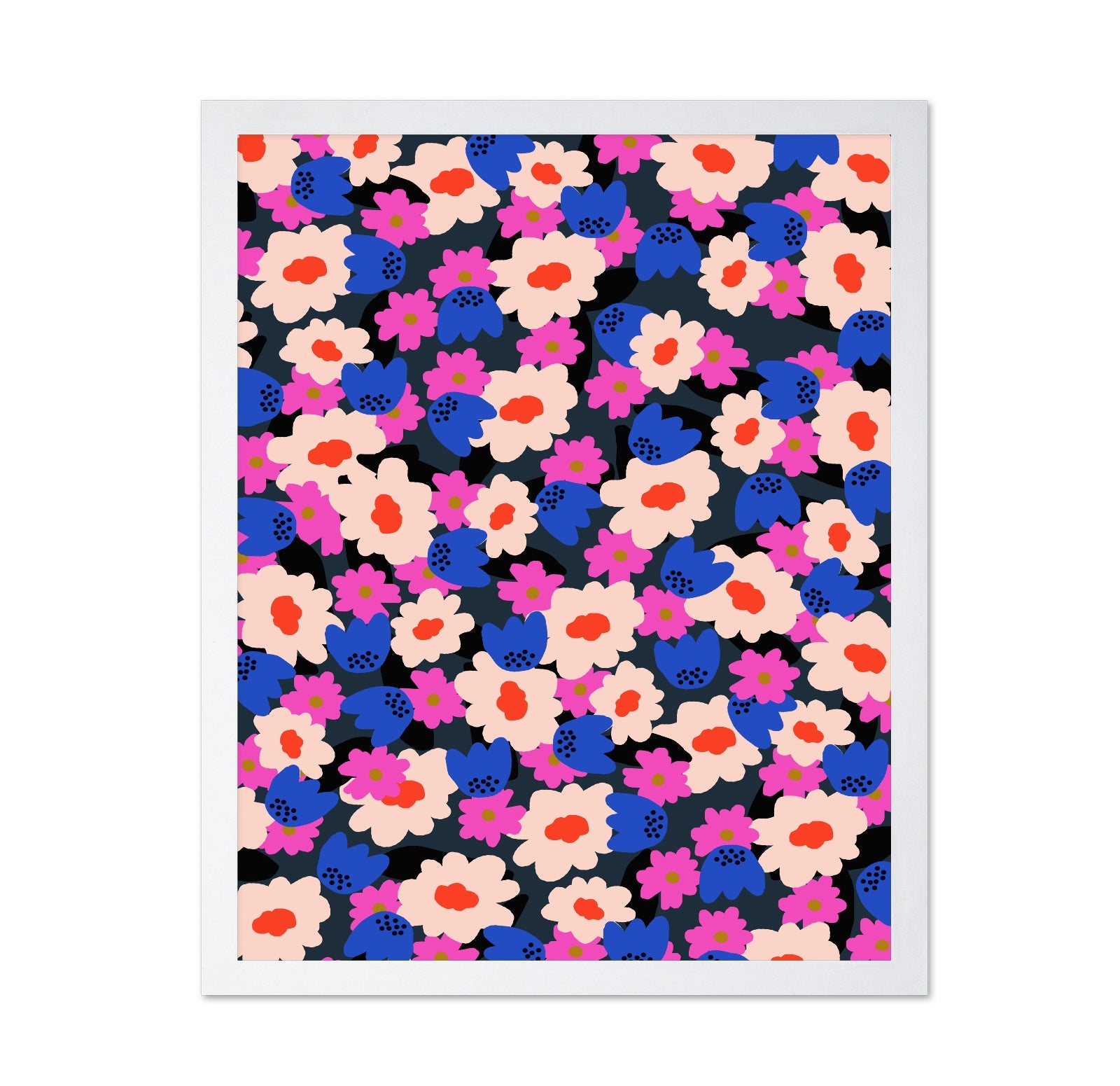 Floral Night Pattern
