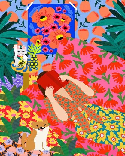 Floral Reading Escape