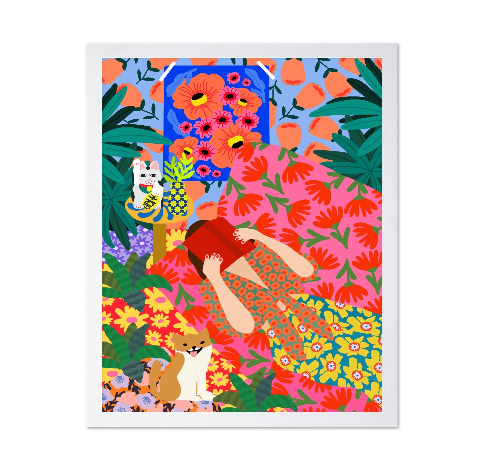 Floral Reading Escape