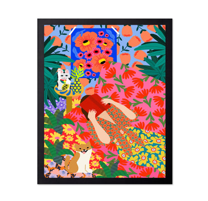 Floral Reading Escape