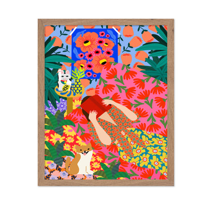 Floral Reading Escape