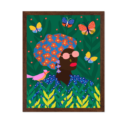 Butterfly Garden Portrait