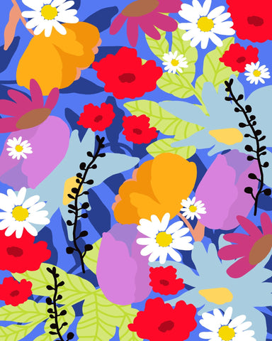 Bold Floral Scatter