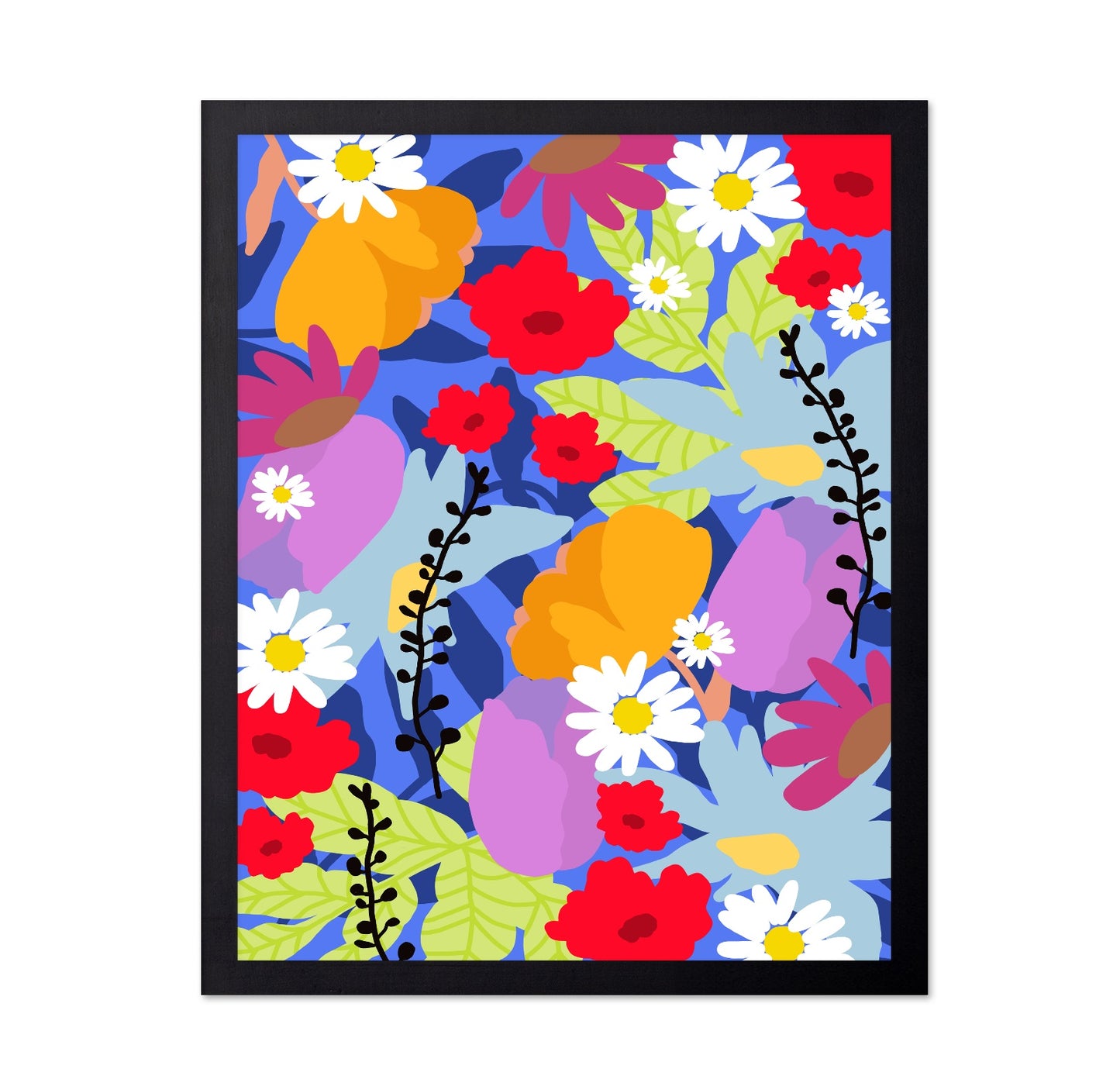 Bold Floral Scatter
