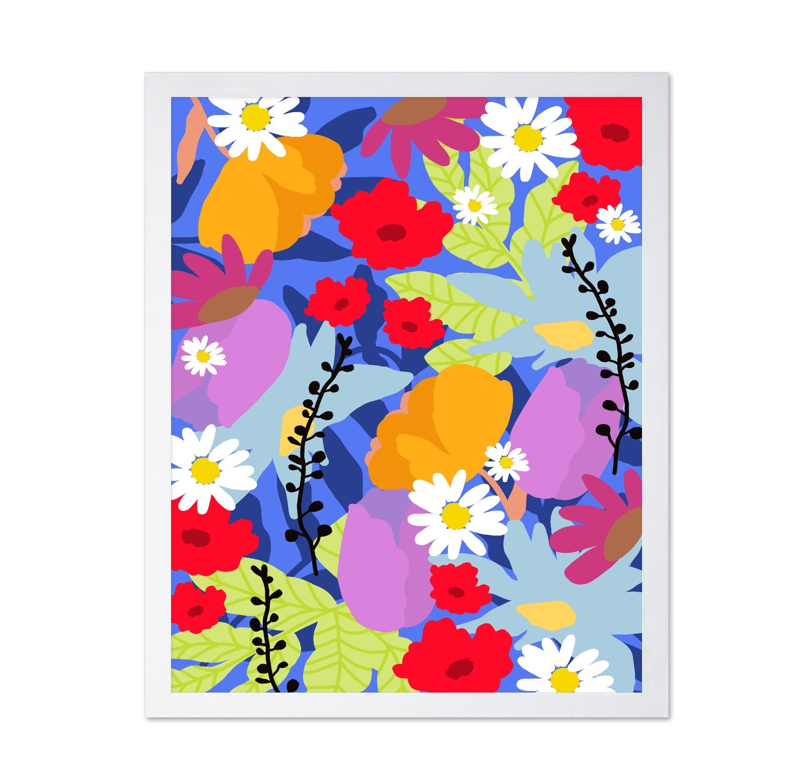 Bold Floral Scatter