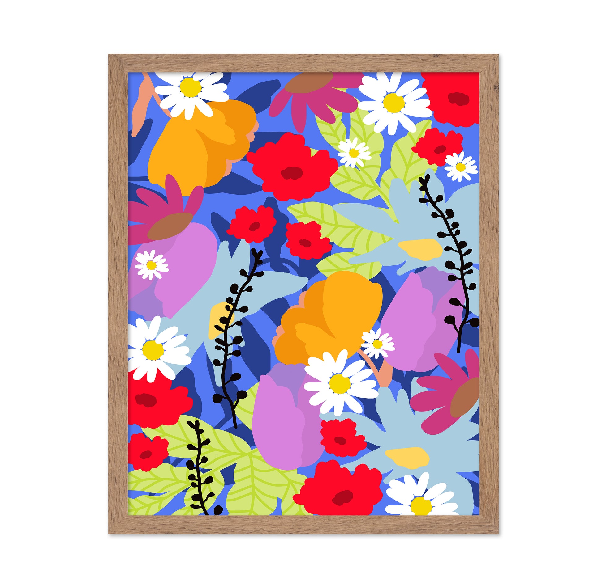 Bold Floral Scatter