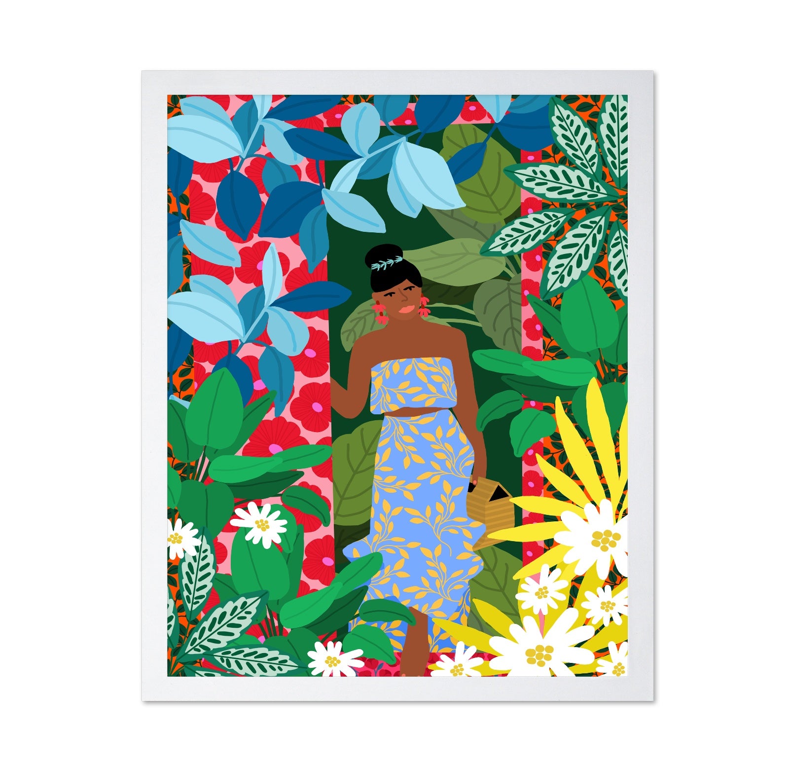 Floral Garden Woman