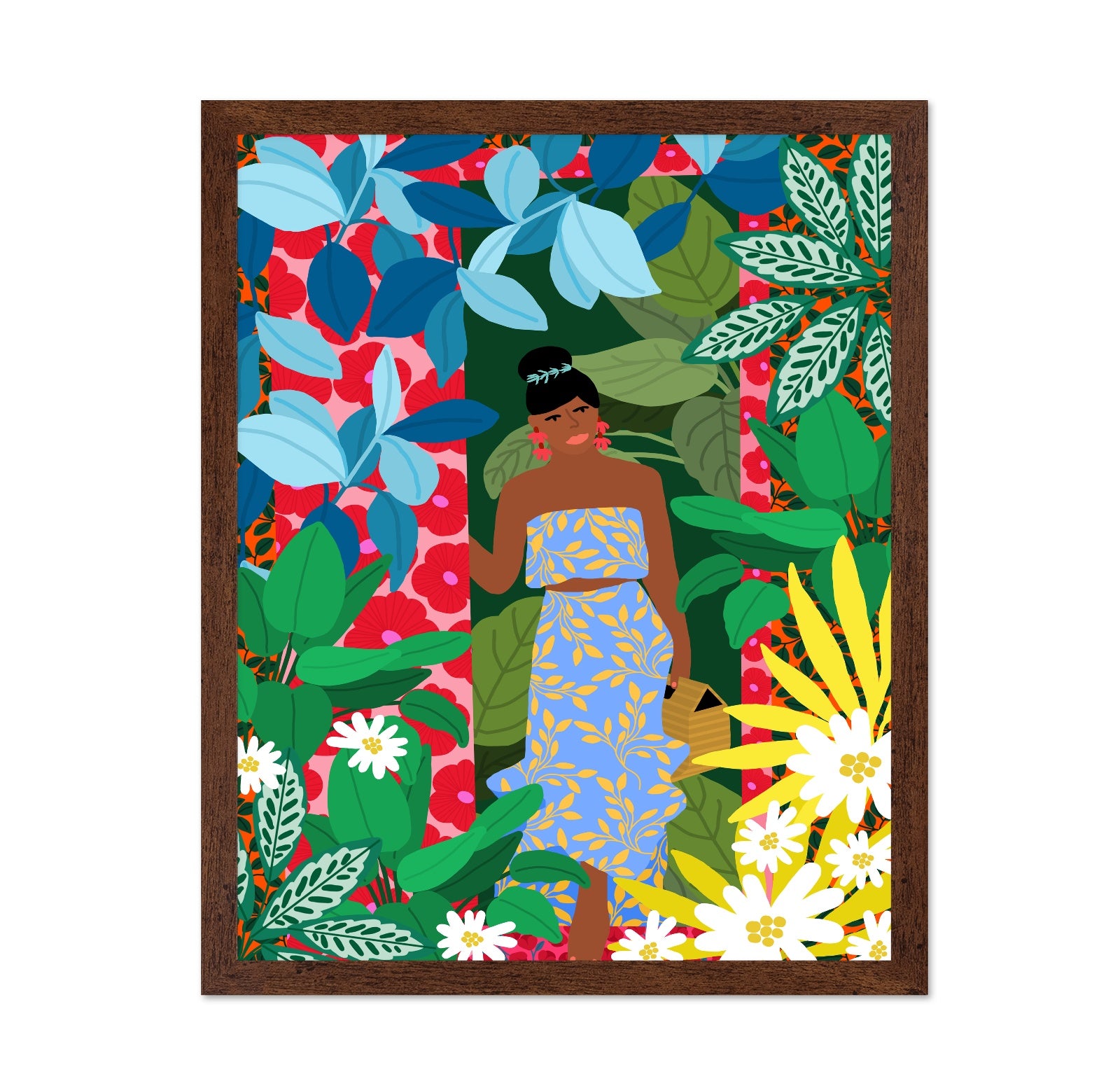 Floral Garden Woman