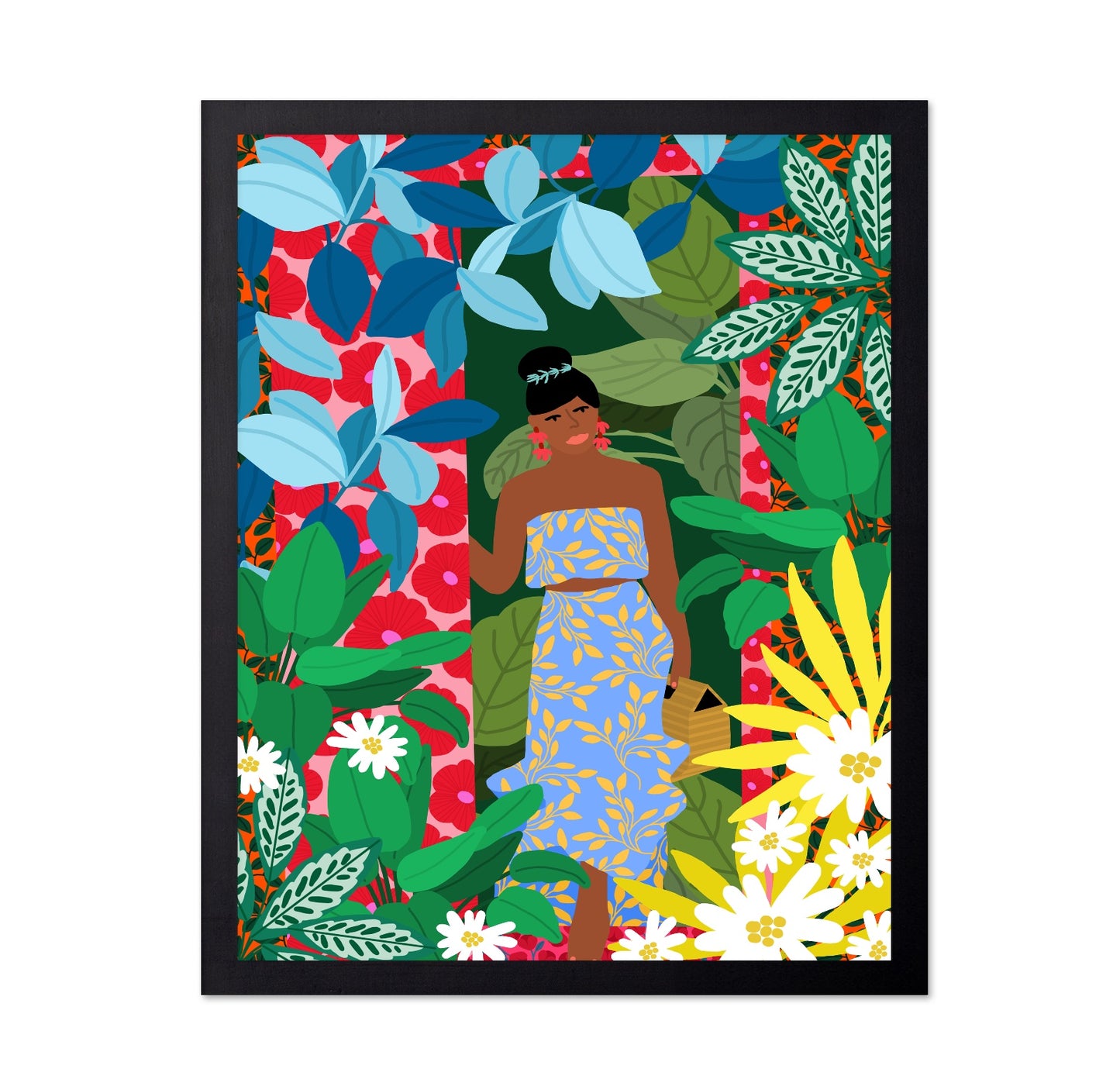 Floral Garden Woman