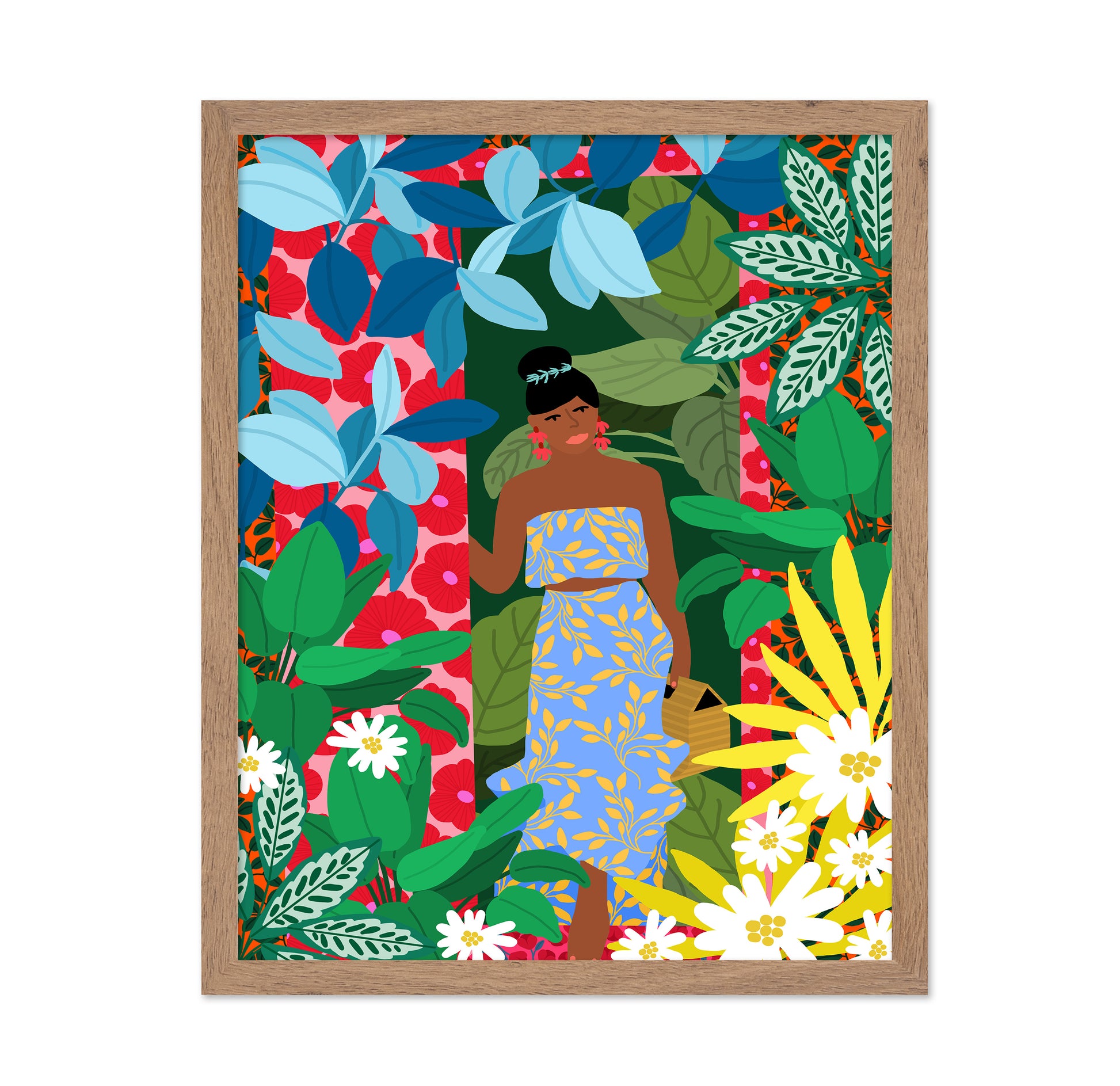 Floral Garden Woman