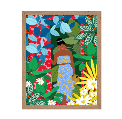 Floral Garden Woman