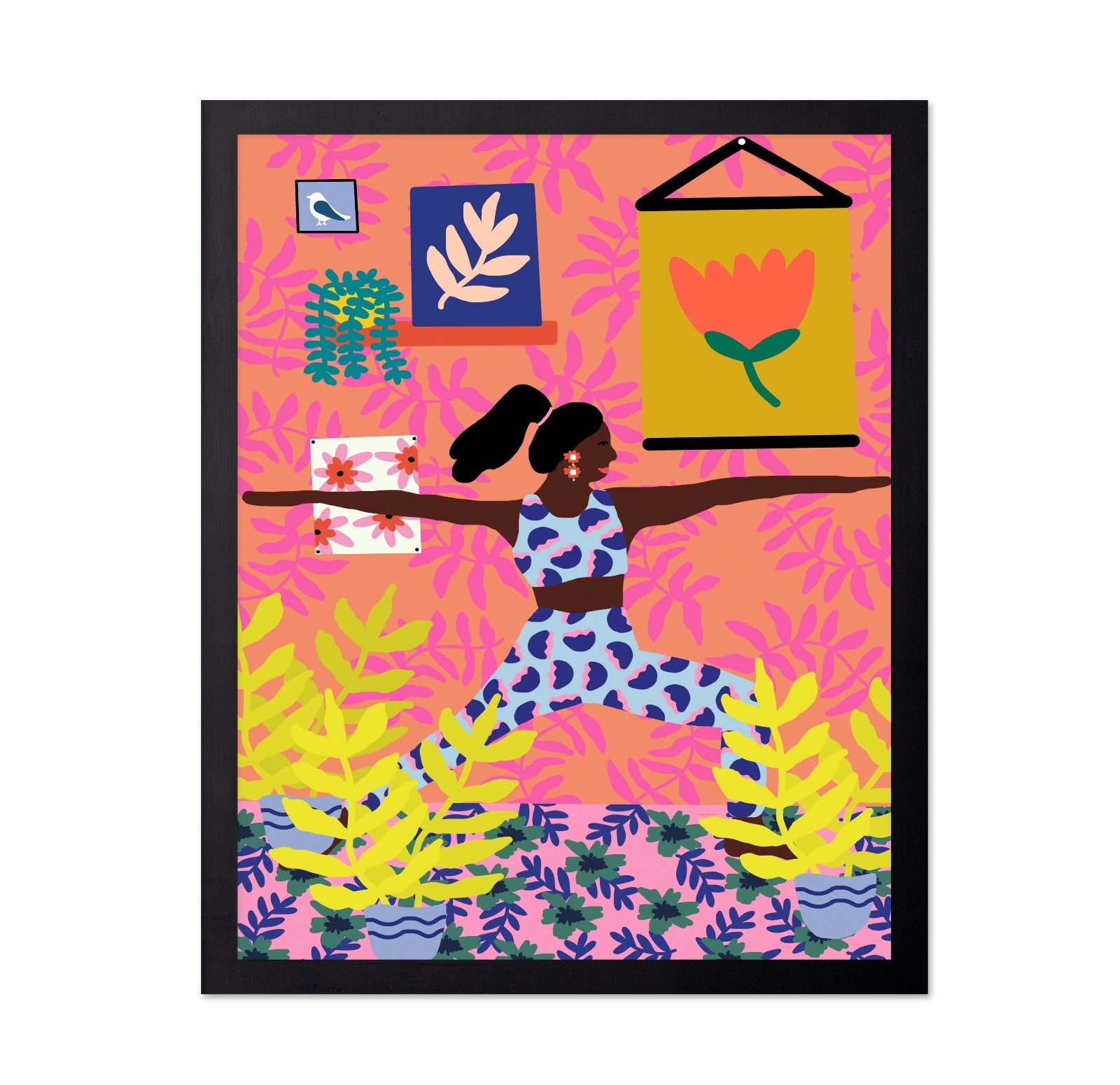 Yoga Warrior Pose