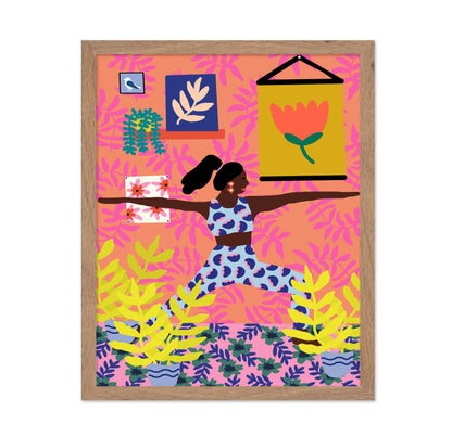 Yoga Warrior Pose