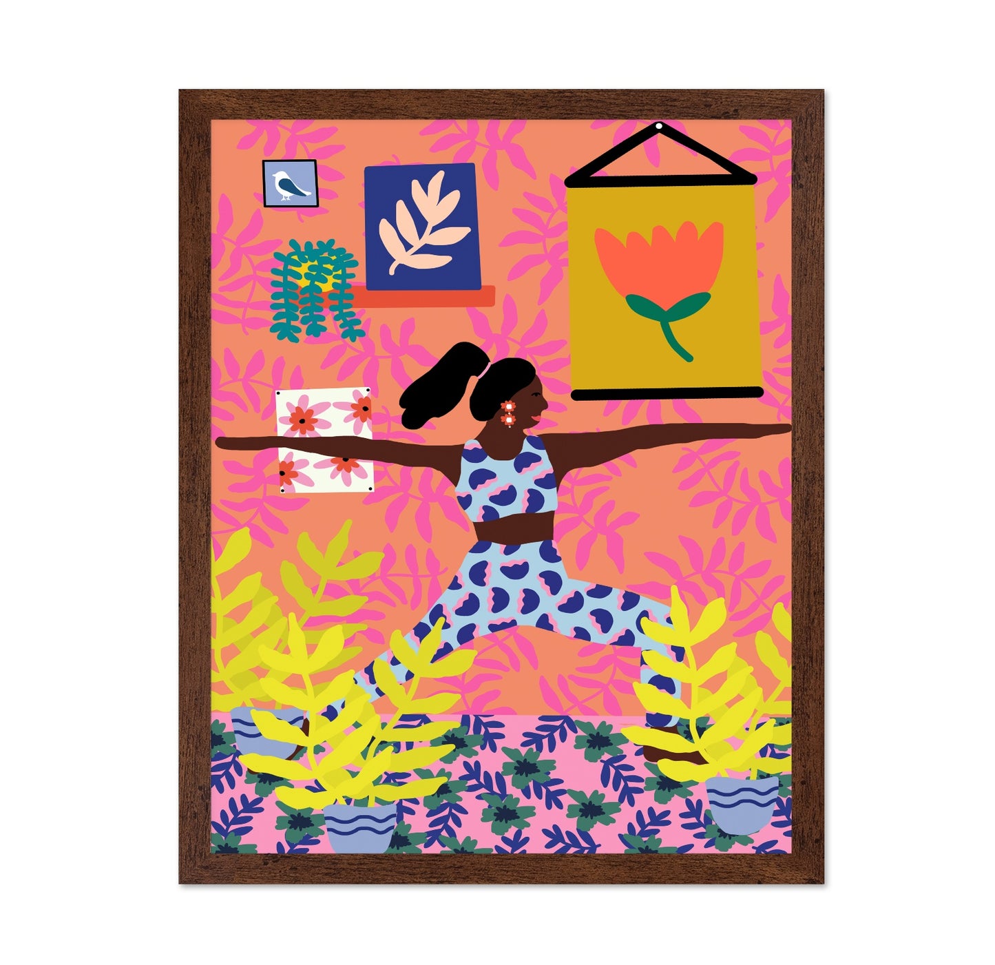 Yoga Warrior Pose