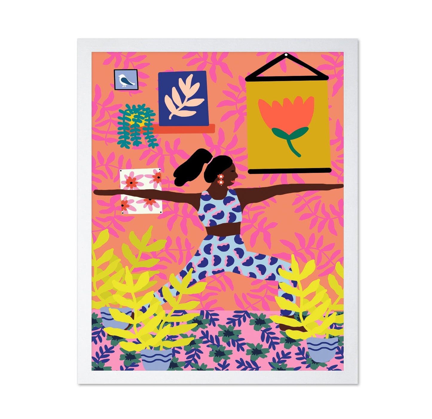 Yoga Warrior Pose