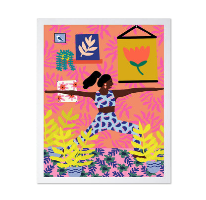 Yoga Warrior Pose