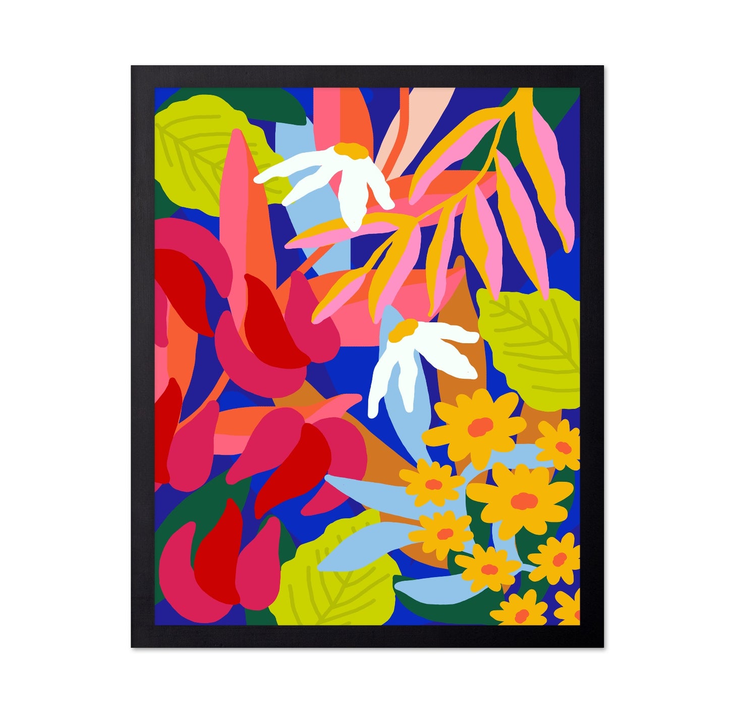 Bold Floral Layers No2
