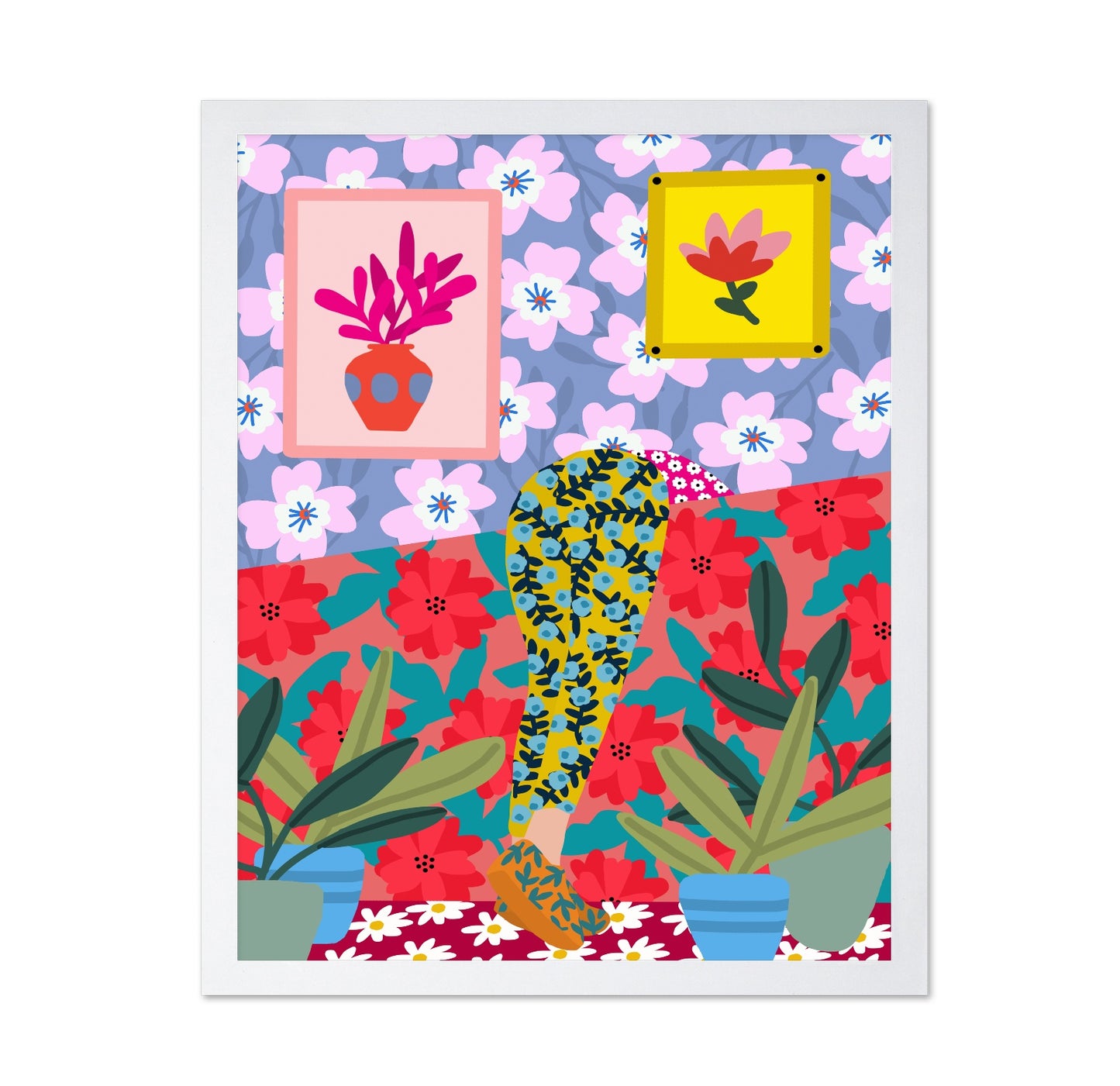 Floral Sofa Moment