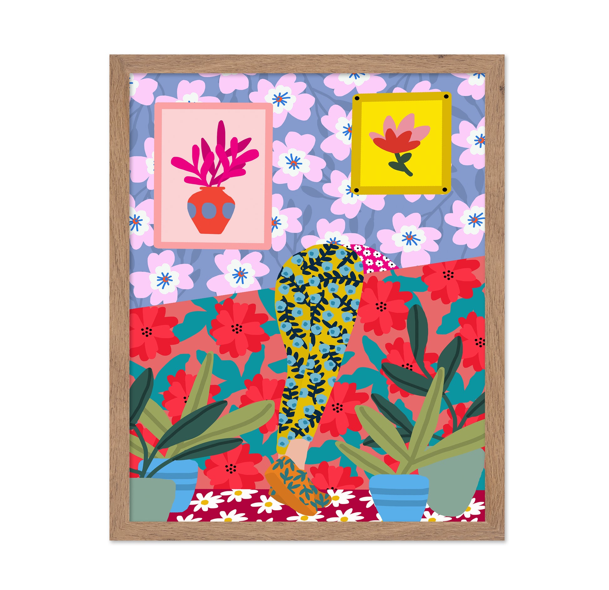Floral Sofa Moment