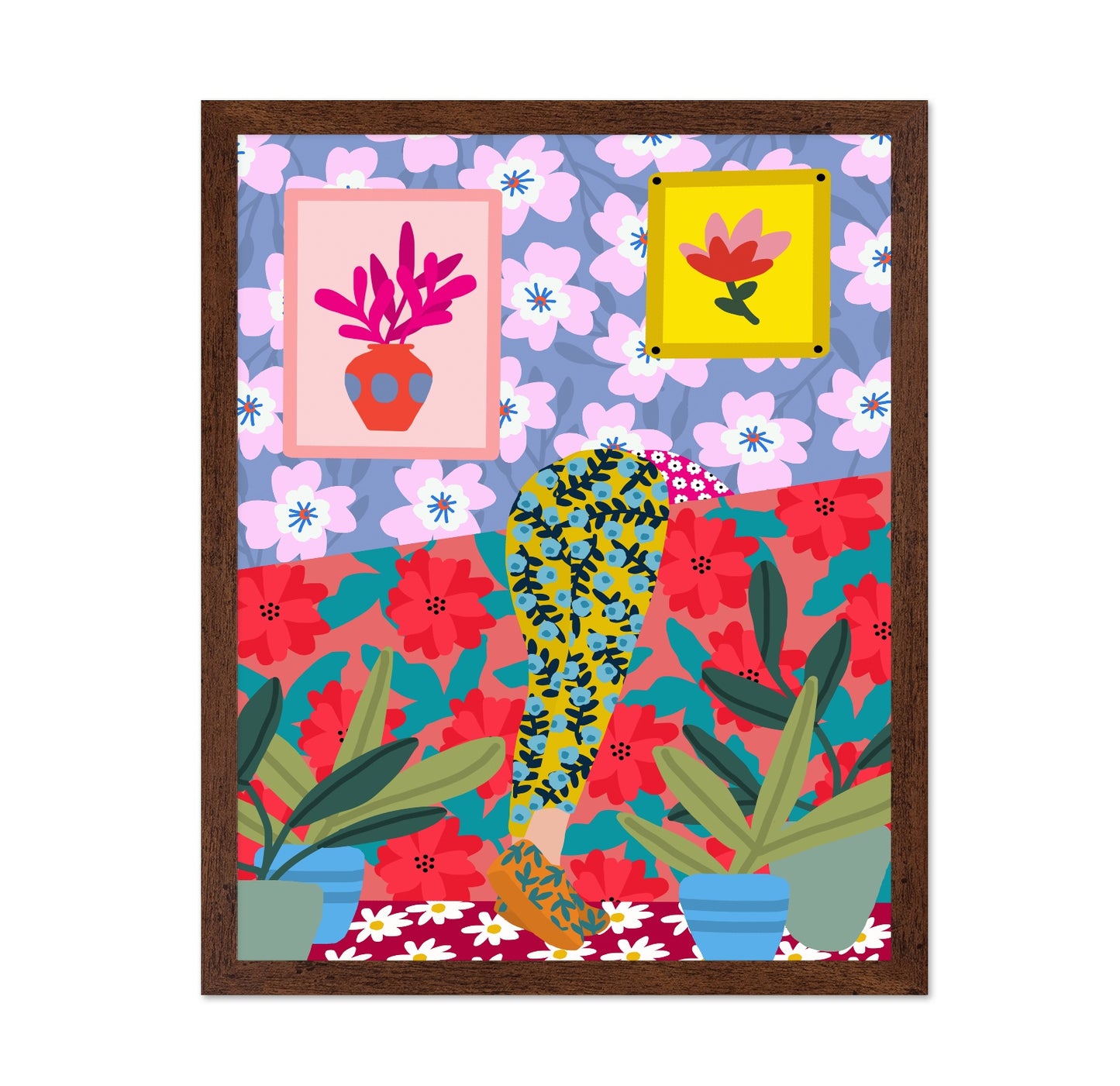 Floral Sofa Moment