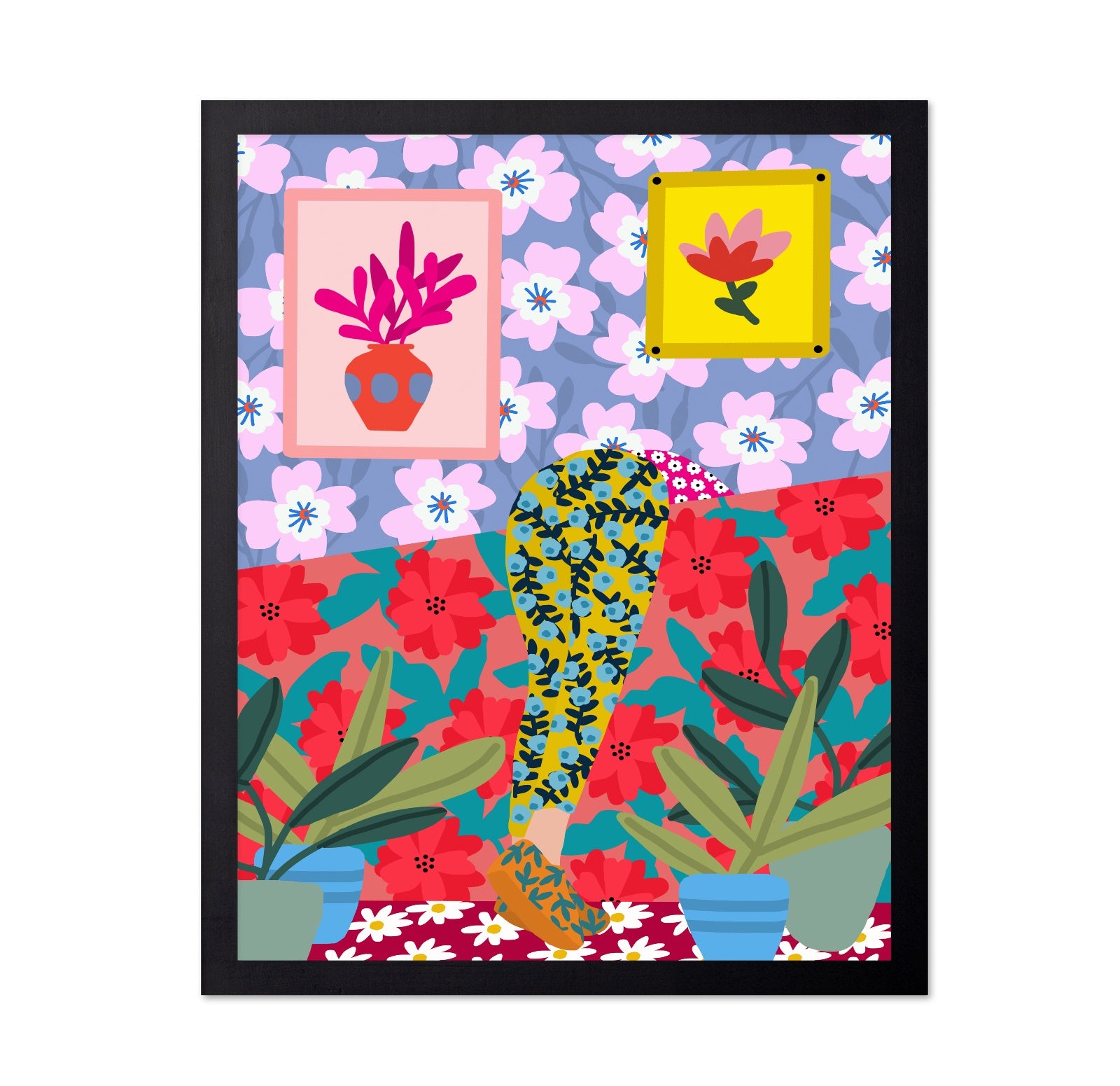 Floral Sofa Moment
