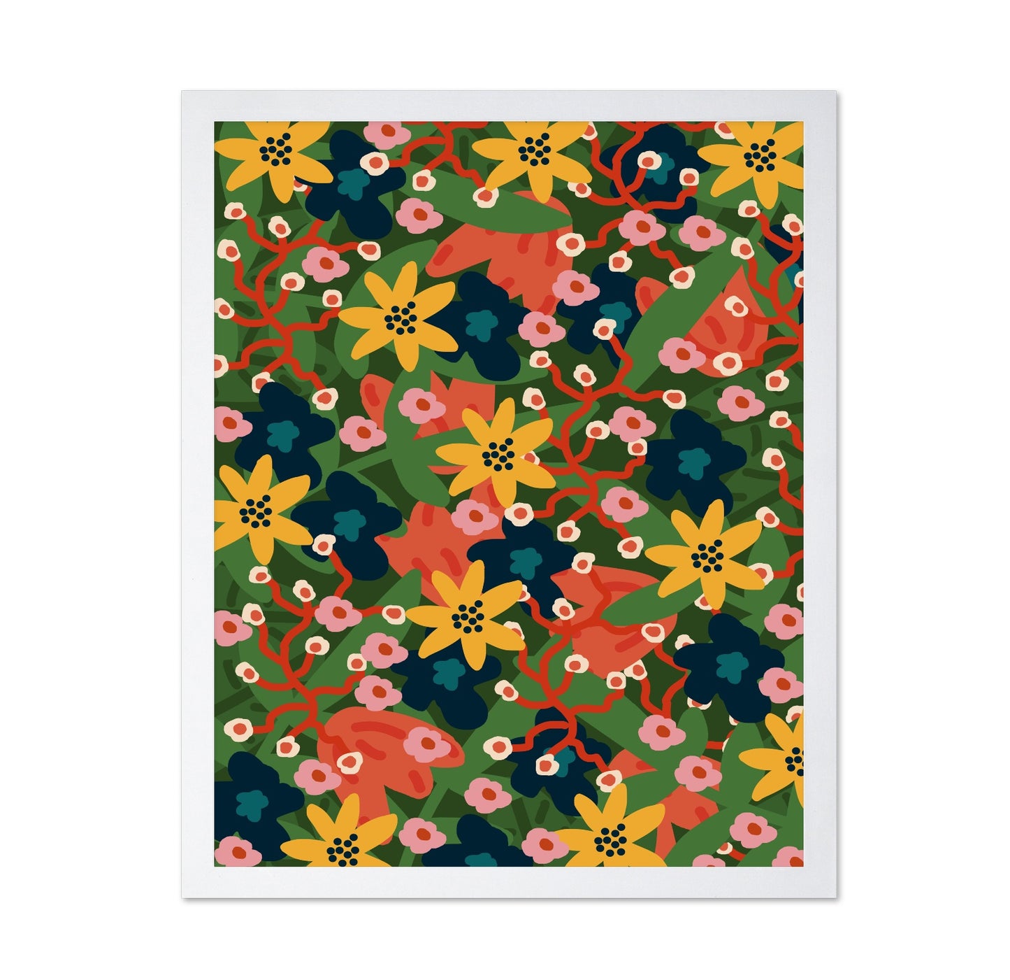 Wild Floral Pattern No2
