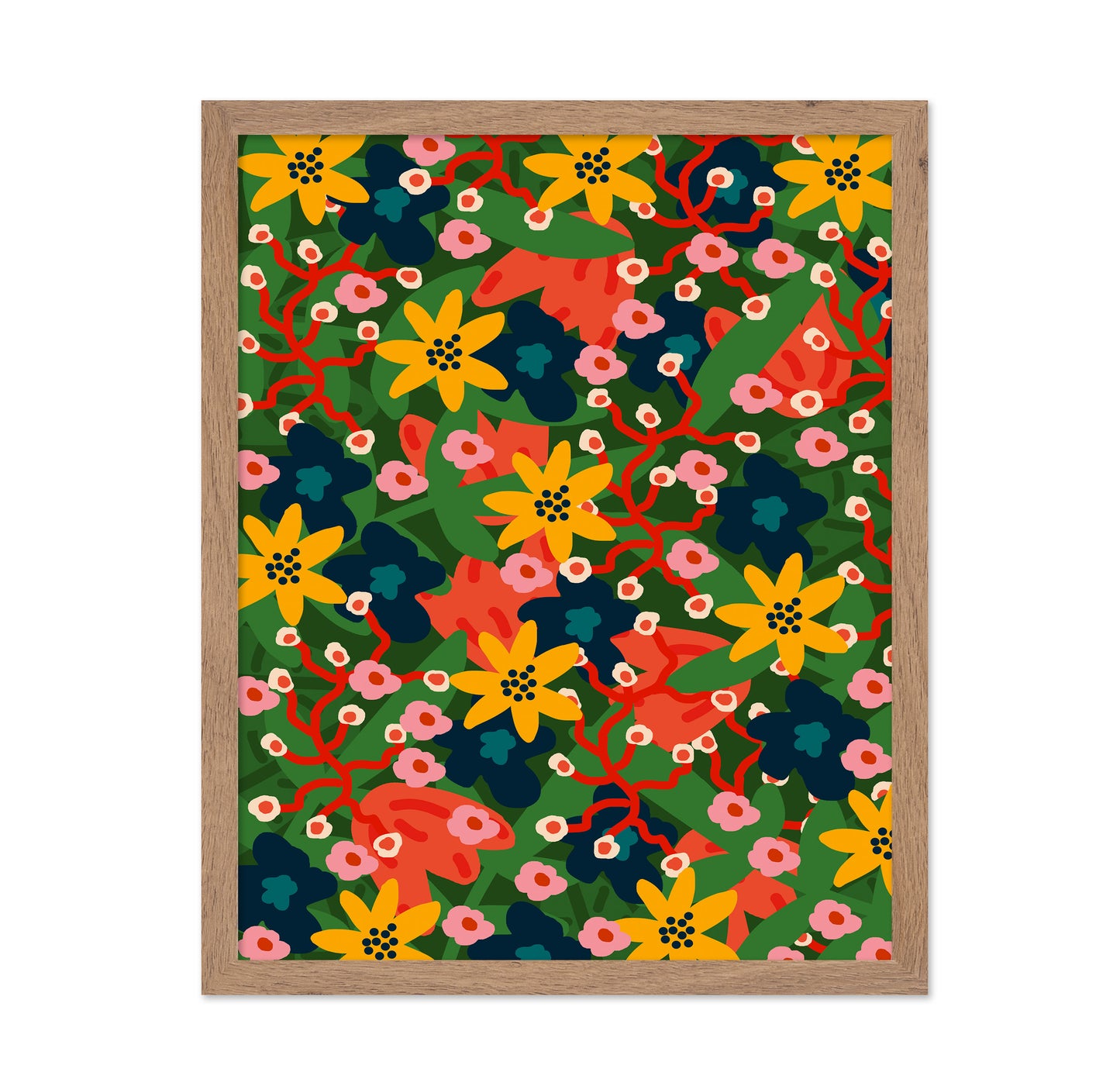 Wild Floral Pattern No2