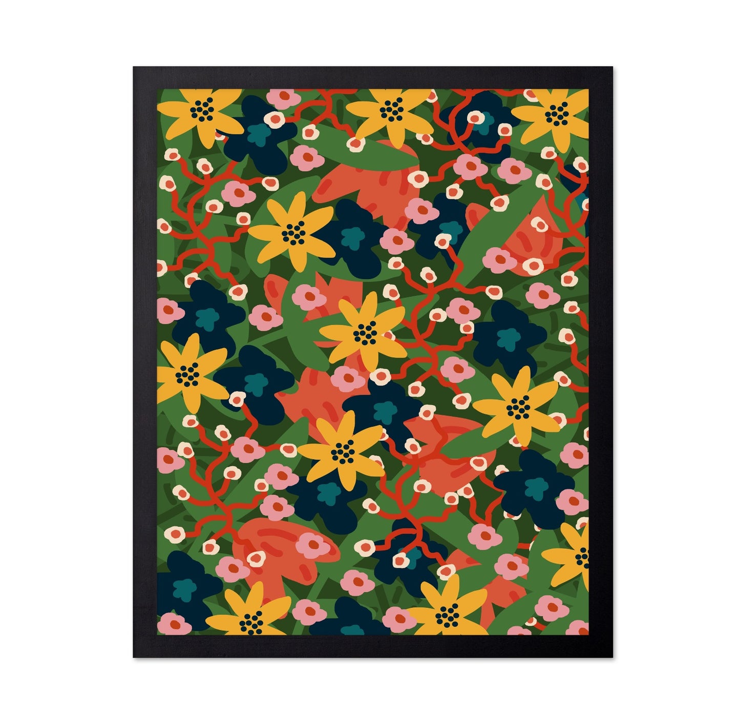 Wild Floral Pattern No2