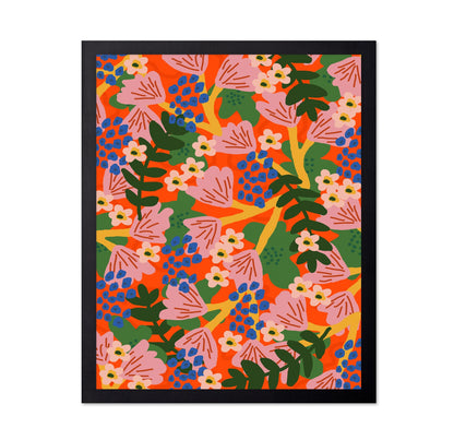 Vibrant Floral Pattern No1