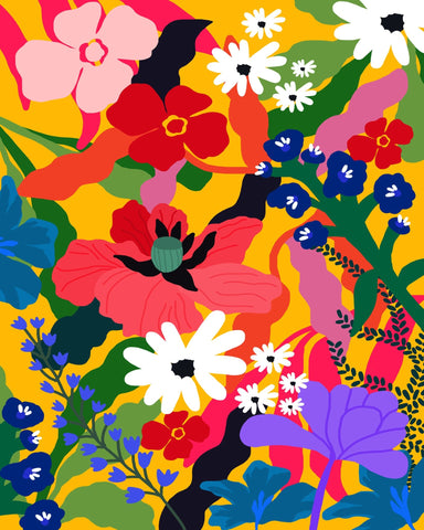Colorful Floral Pattern No2
