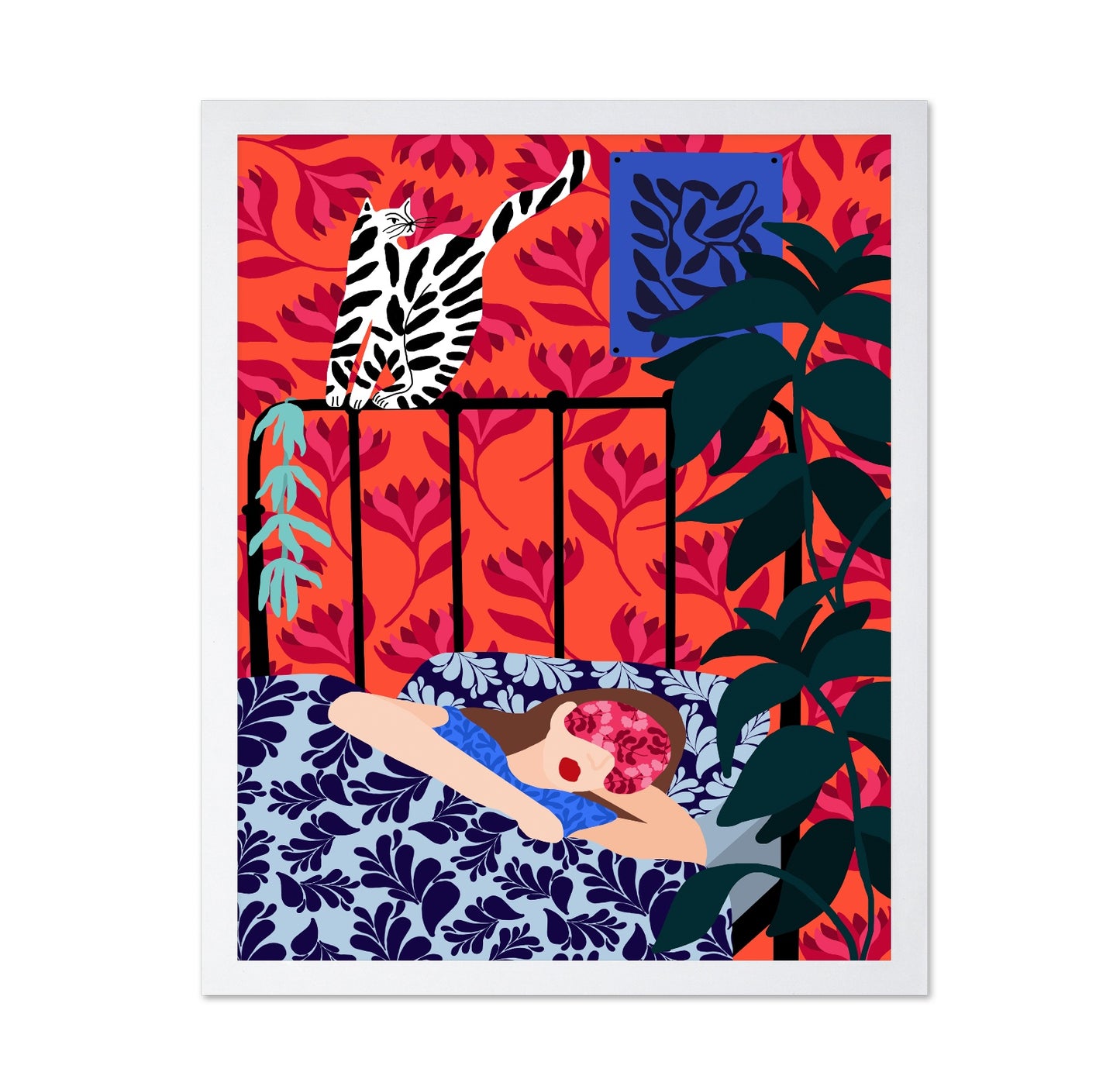 Resting With Cat