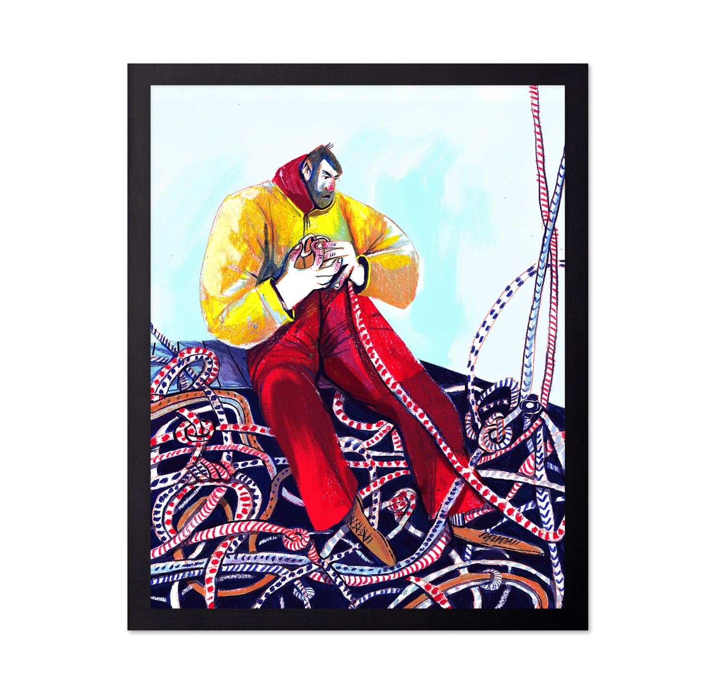 Sailor With Ropes