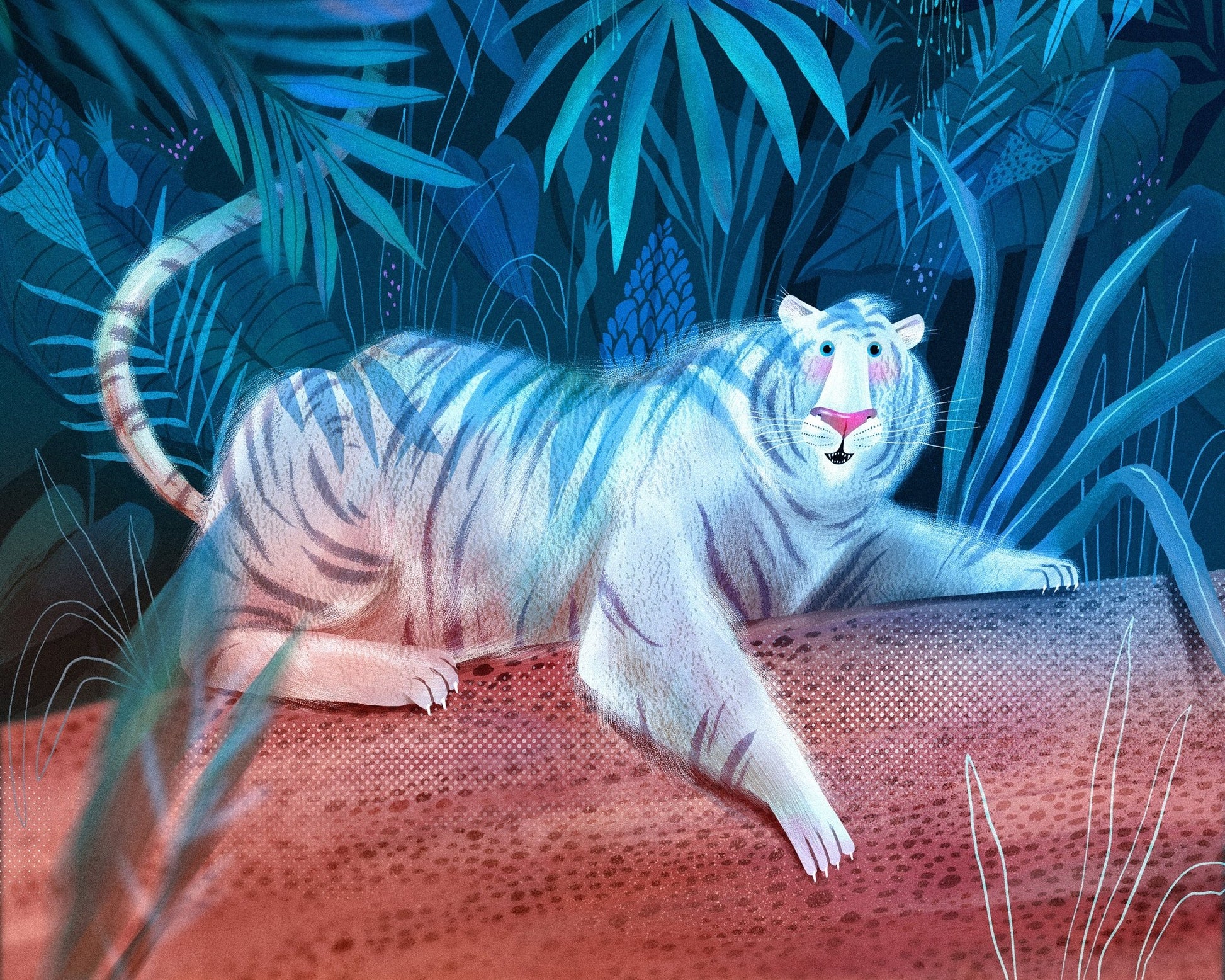 Moonlight White Tiger